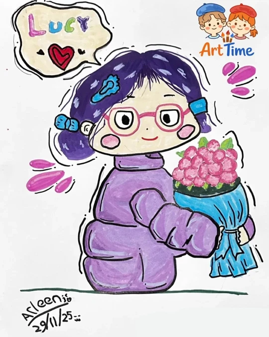 Arleen _ 9 y.o _ Spidol Acrylic 