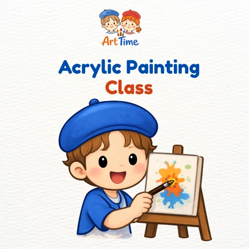 Kelas Melukis Akrilik